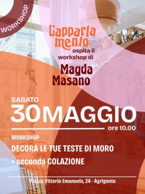 Workshop ad Agrigento (edizione speciale!): Decora la tua coppia di Teste di Moro