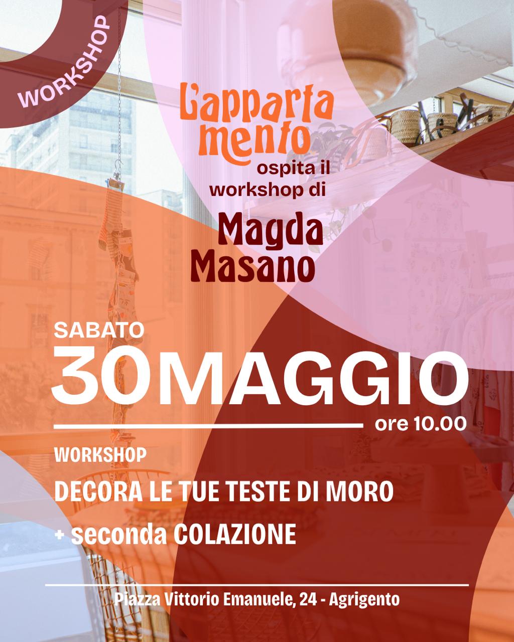 Workshop ad Agrigento (edizione speciale!): Decora la tua coppia di Teste di Moro